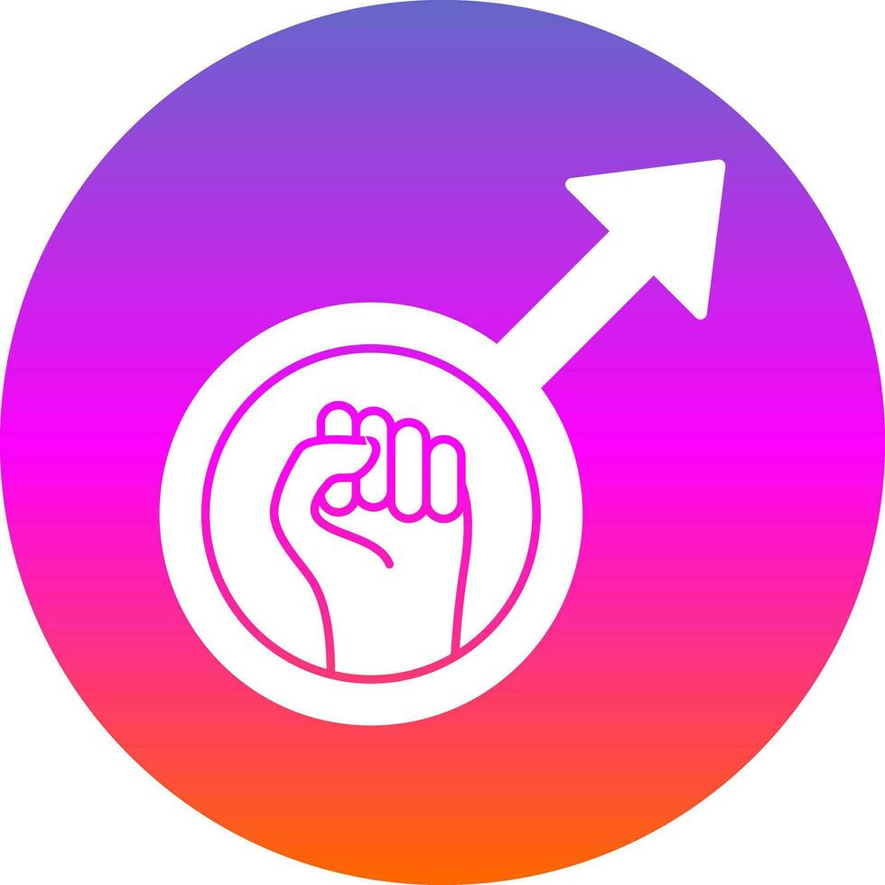 Feminism Vector Icon Design