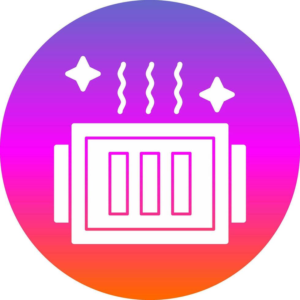 Radiator Vector Icon Design