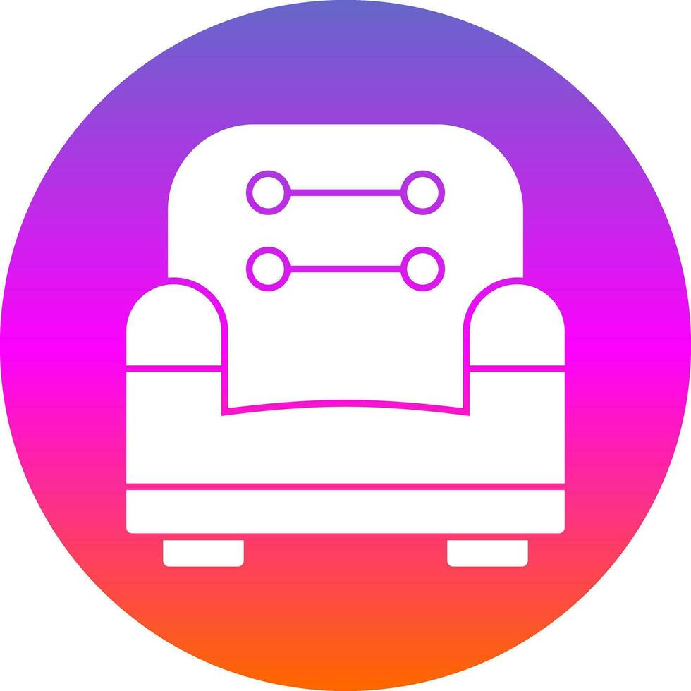 Couch Vector Icon Design
