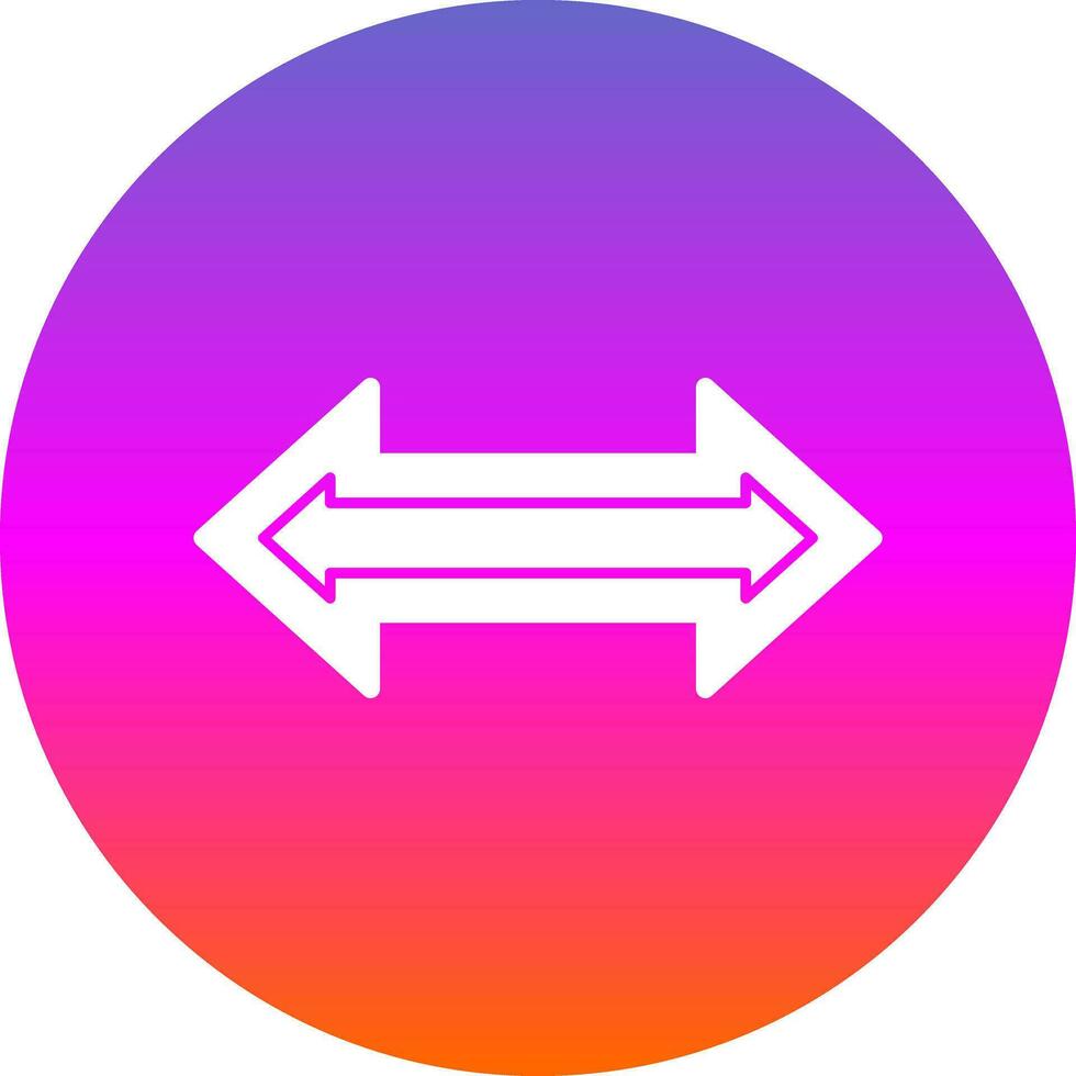 Double arrow Vector Icon Design