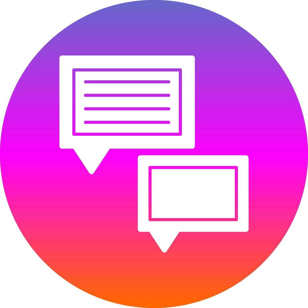 Chat Vector Icon Design