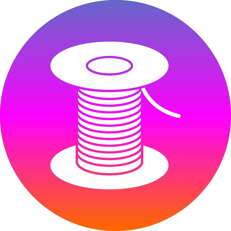 Wire roll Vector Icon Design