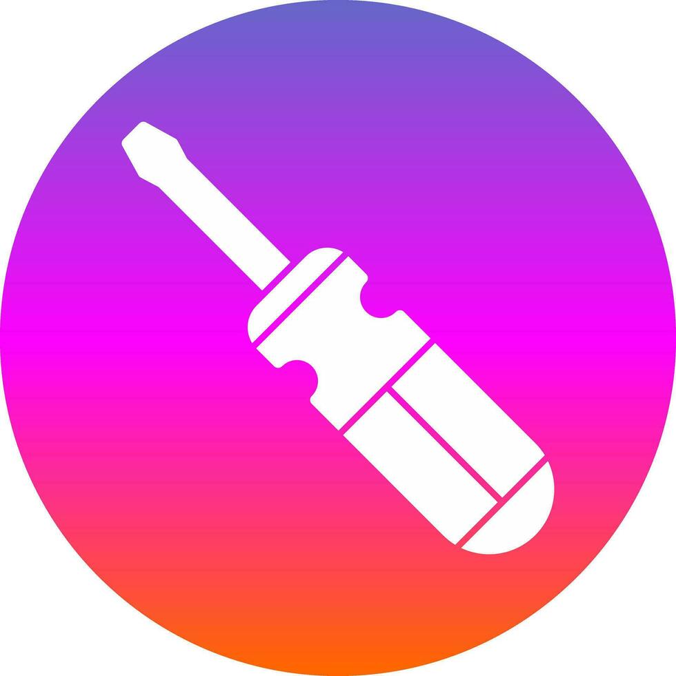 Screwdriver Vector Icon Design