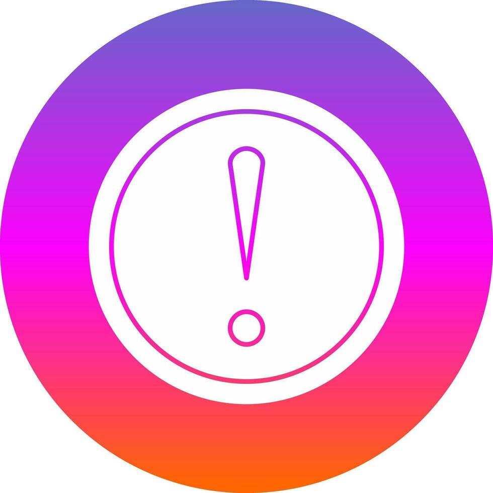 Error Vector Icon Design