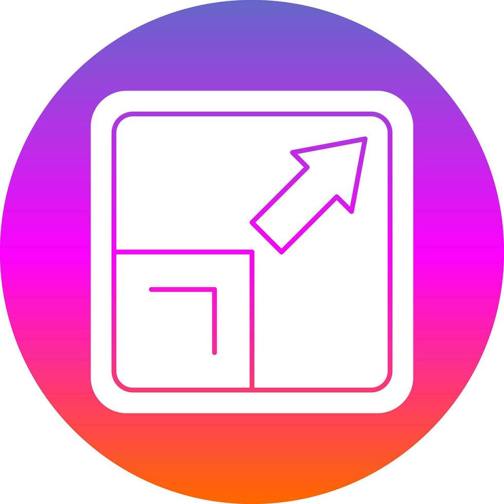 Increase Size Vector Icon Design