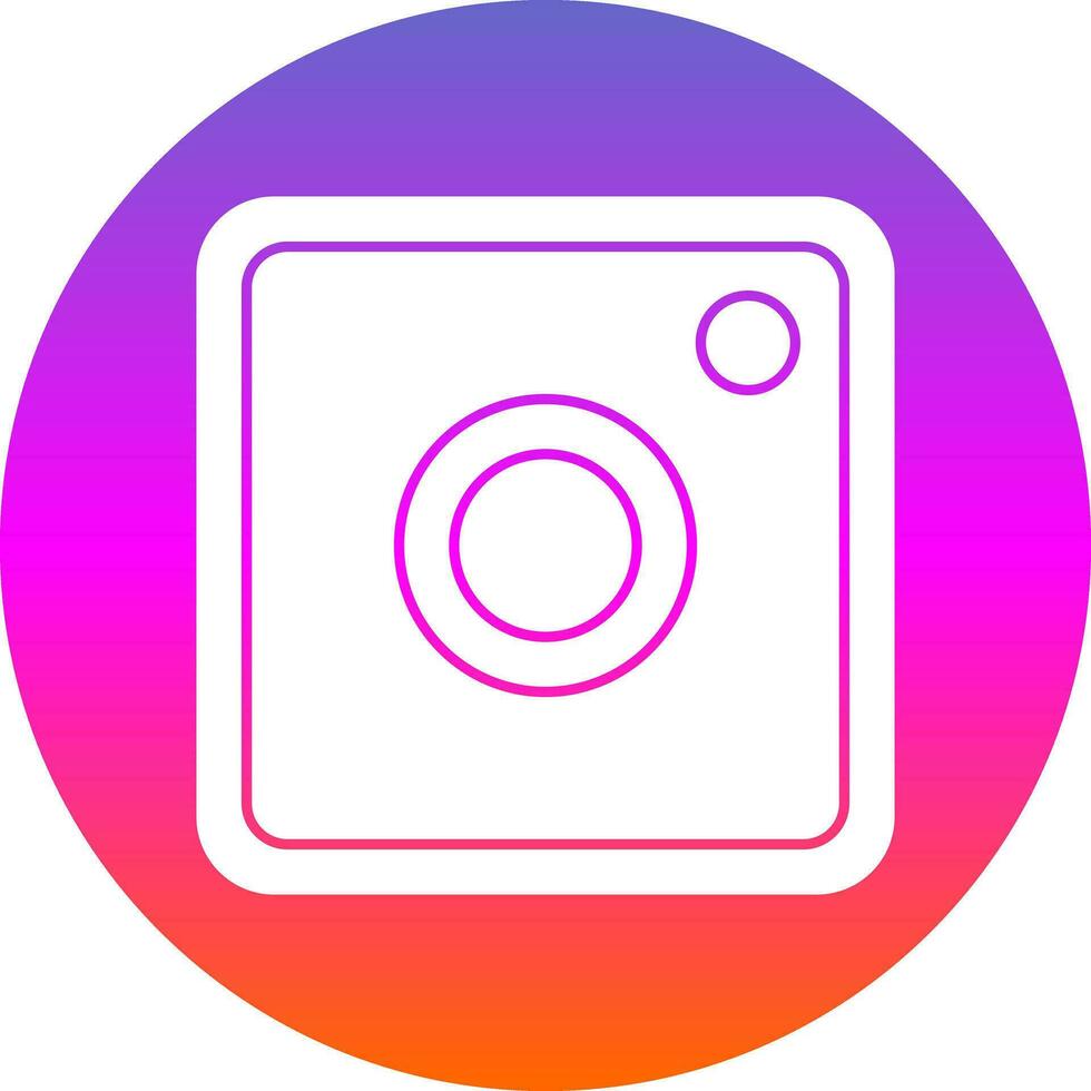 Instagram Vector Icon Design