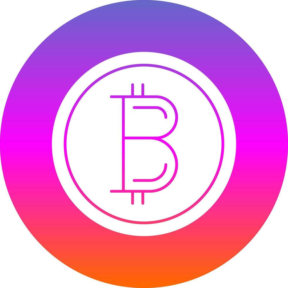 Bitcoin Vector Icon Design