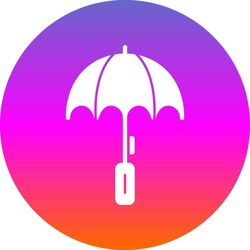 Umbrella Vector Icon Design