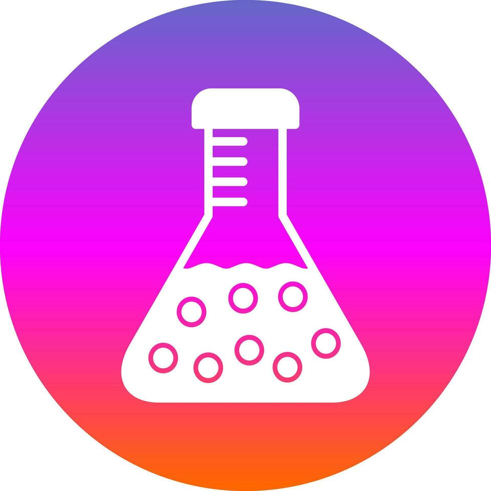 Flask Vector Icon Design