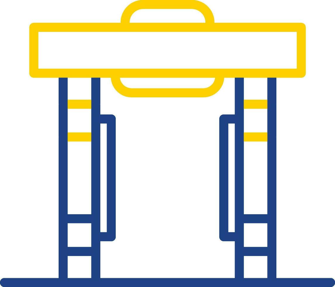 Metal detector Vector Icon Design