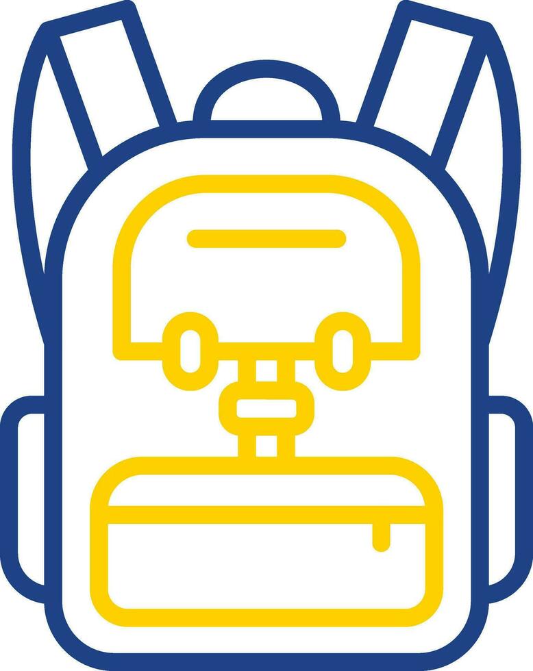 Backpack Vector Icon Design