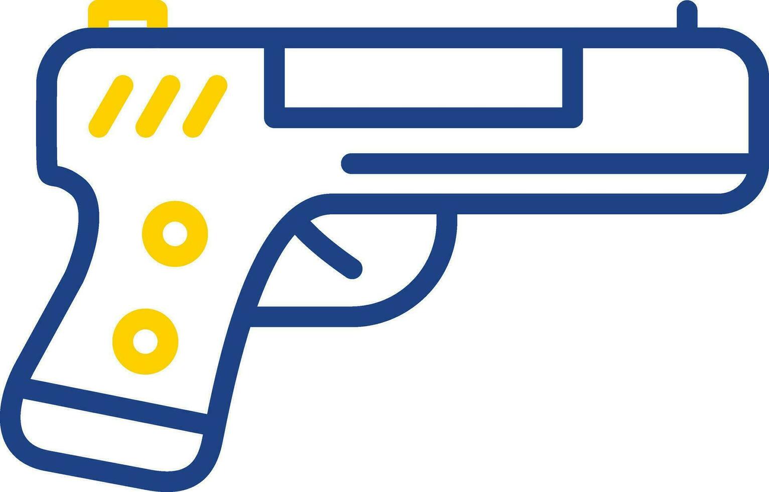Handgun Vector Icon Design