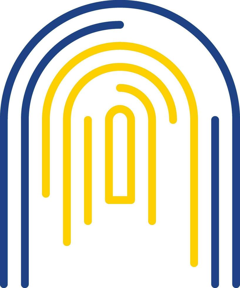 Fingerprint Vector Icon Design