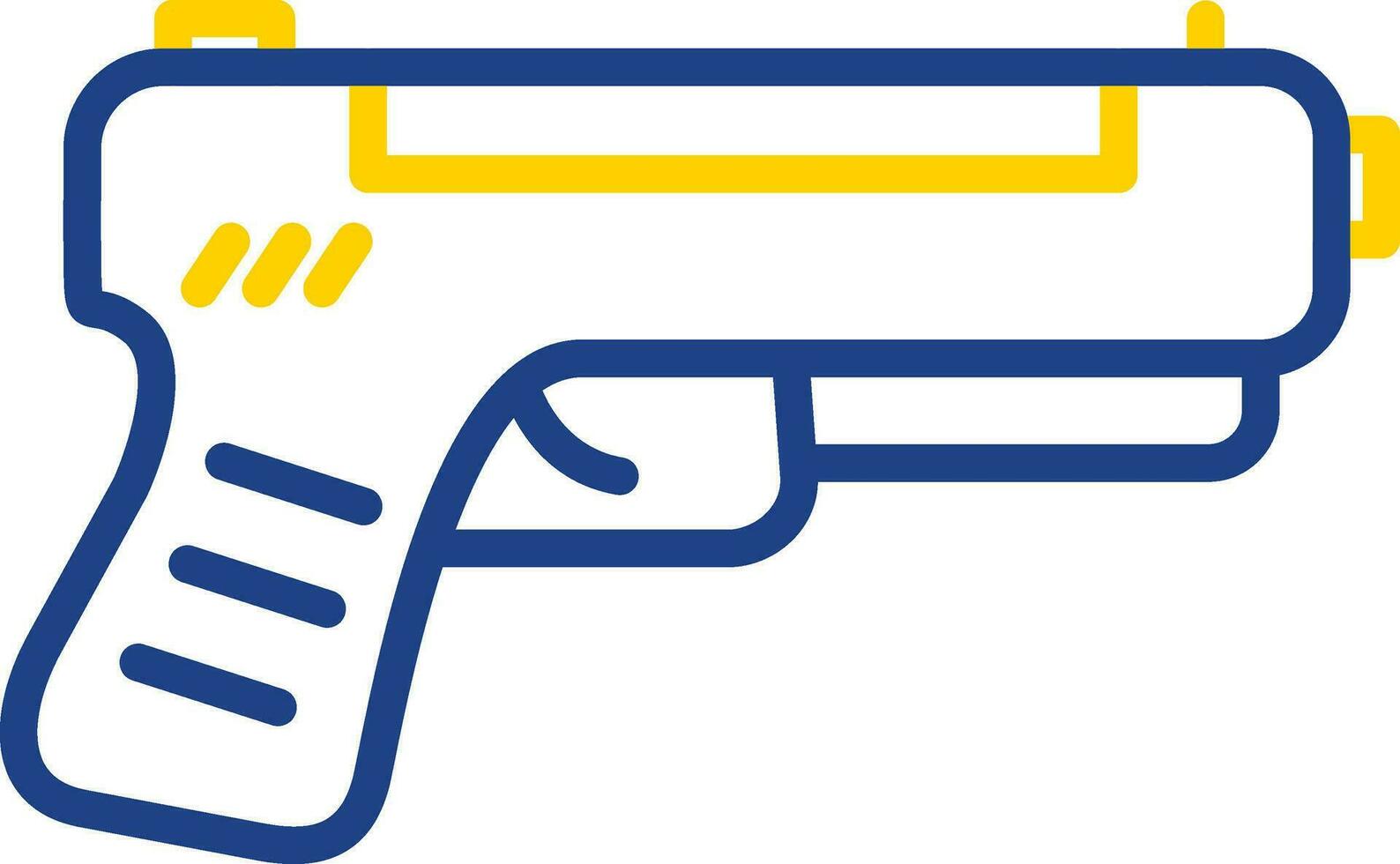 Pistol Vector Icon Design