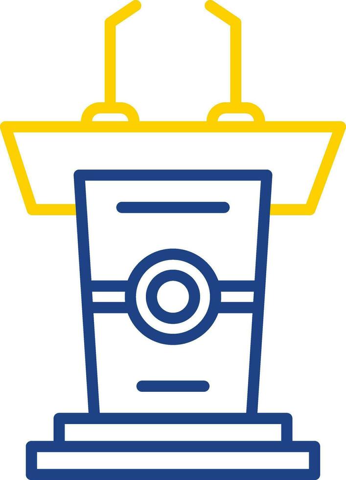 Podium Vector Icon Design