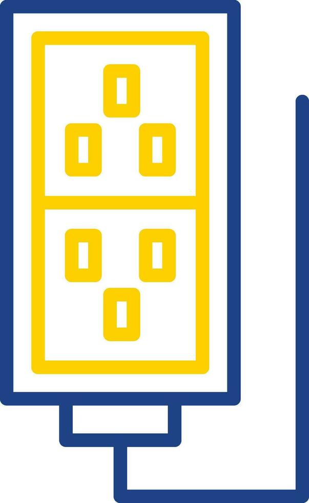 Extention Cable Vector Icon Design