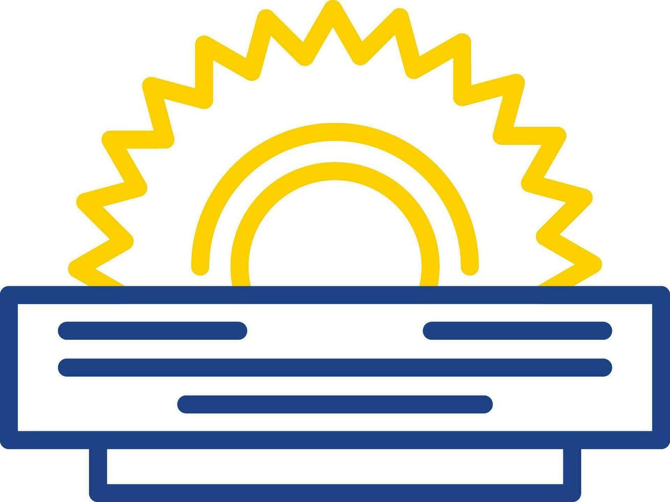 Saw Vector Icon Design