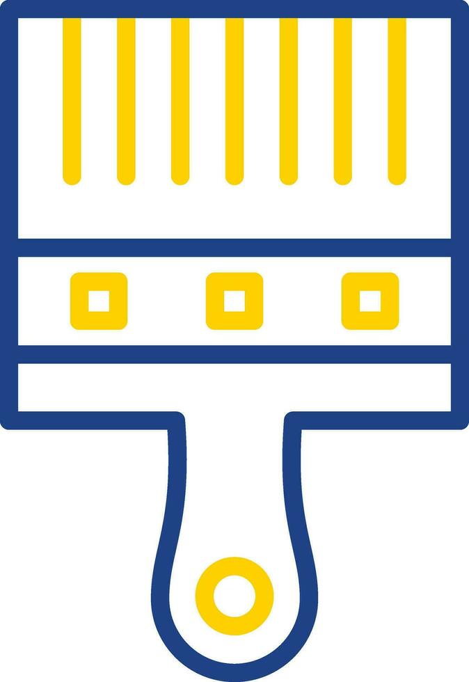 Paint Brush Vector Icon Design