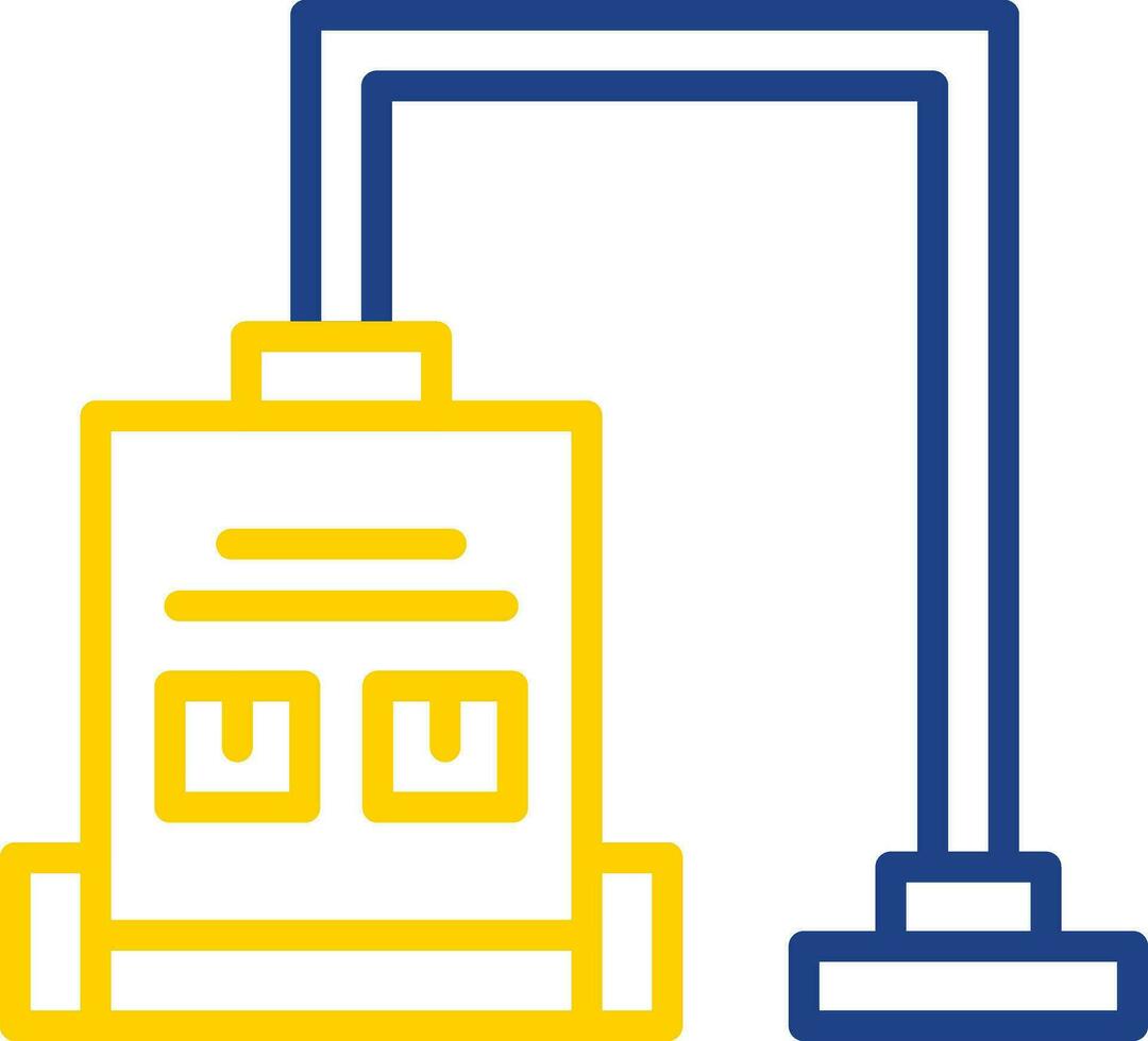 Vacuum Cleaner Vector Icon Design