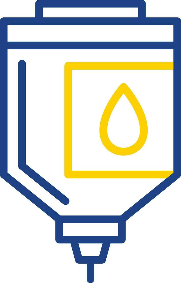 Blood bag Vector Icon Design
