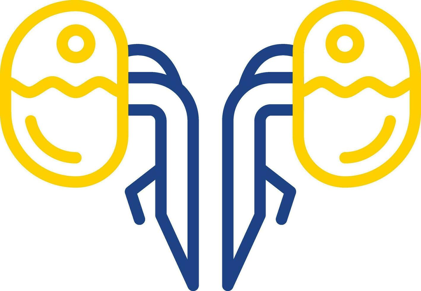 Kidneys Vector Icon Design