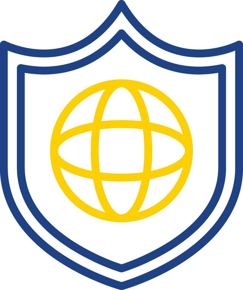 Global protection Vector Icon Design