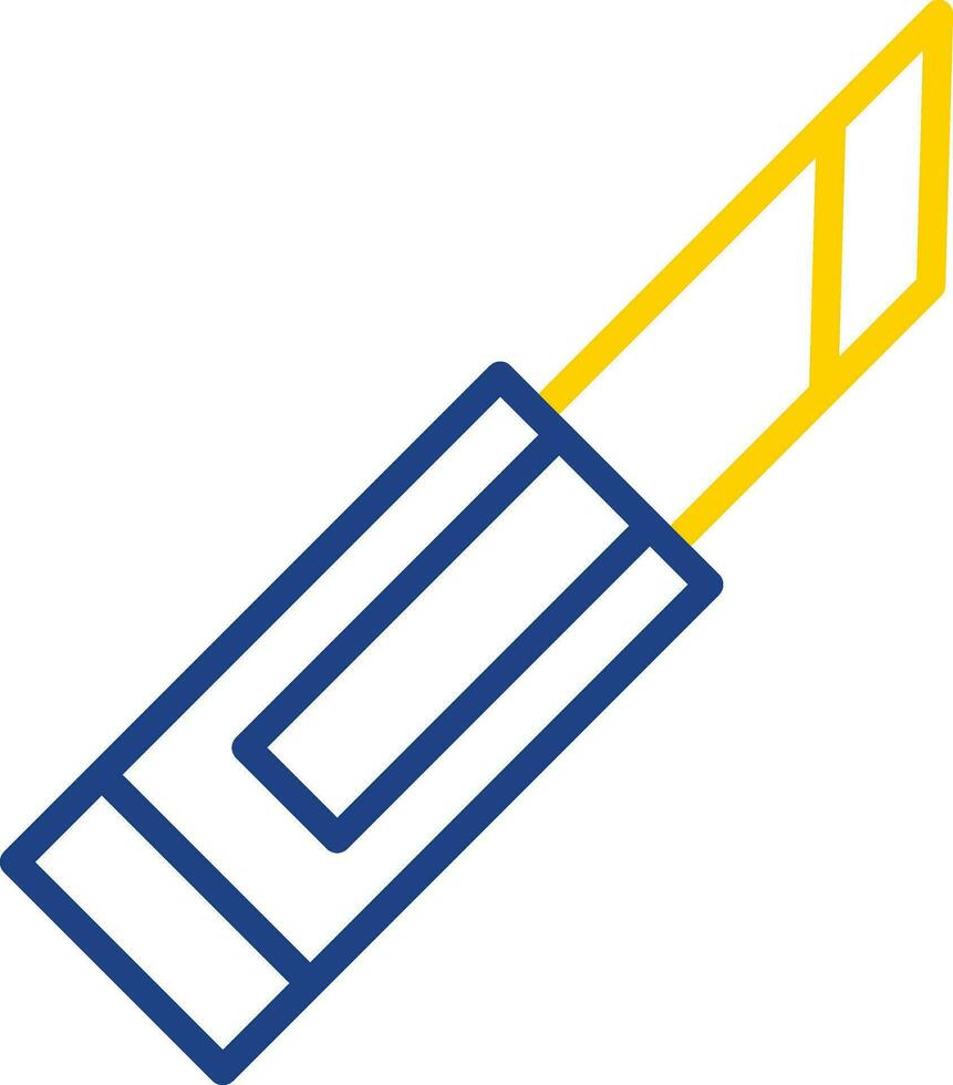 Surgical knife Vector Icon Design