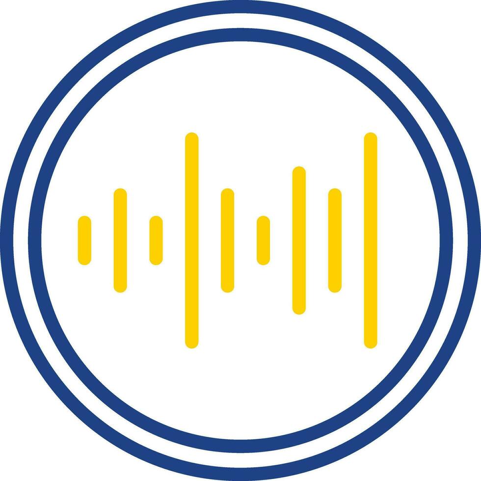Sound waves Vector Icon Design