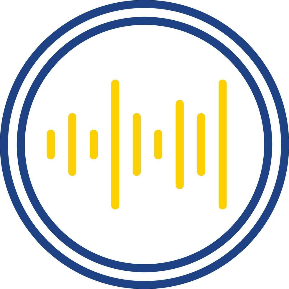 Sound waves Vector Icon Design