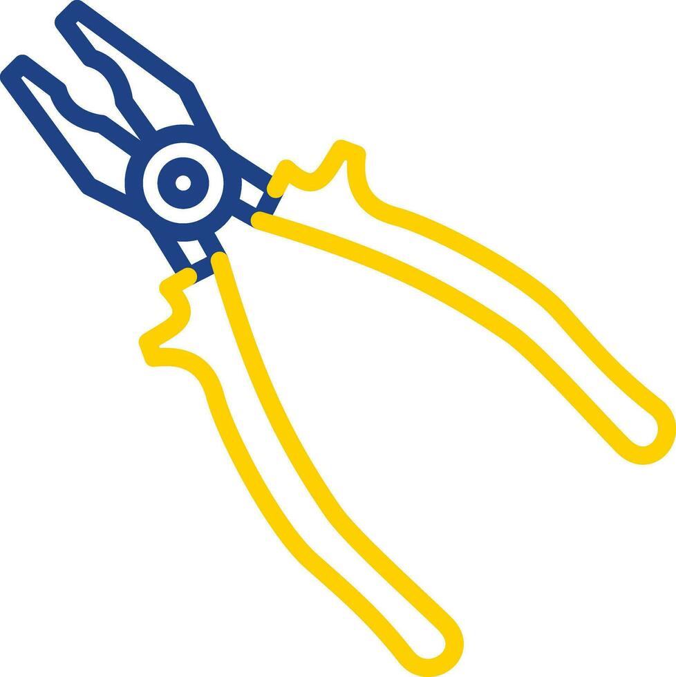 Lineman s pliers Vector Icon Design