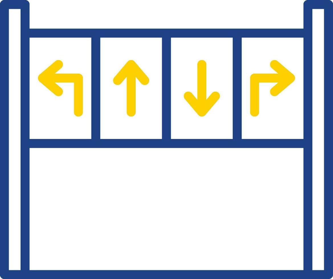 Road panel Vector Icon Design