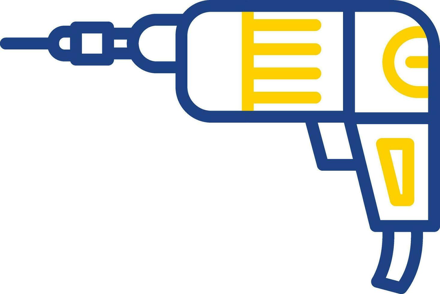 Hand drill Vector Icon Design