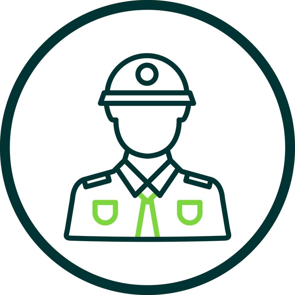 Soldier Vector Icon Design