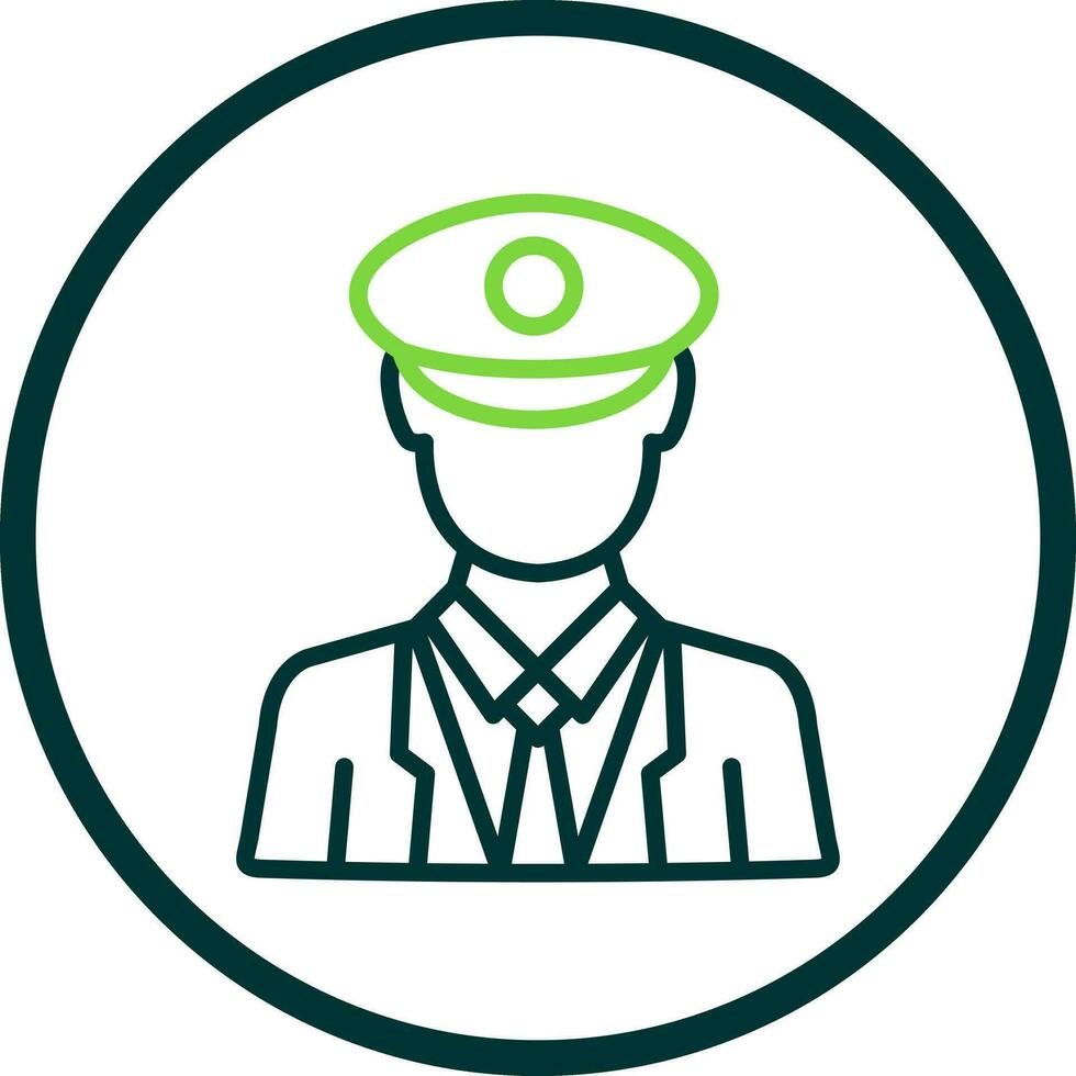 Pilot Vector Icon Design
