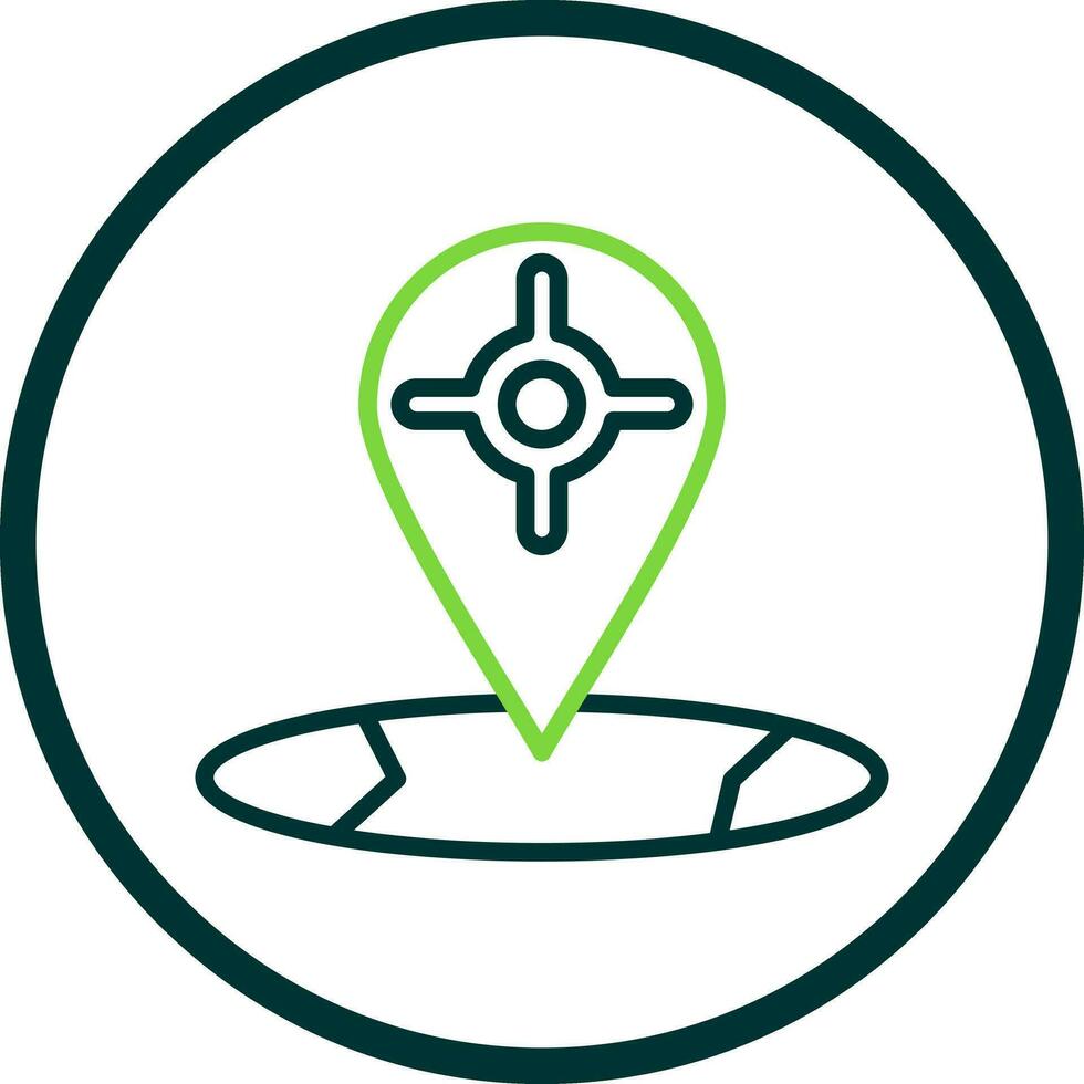 Tracker Vector Icon Design