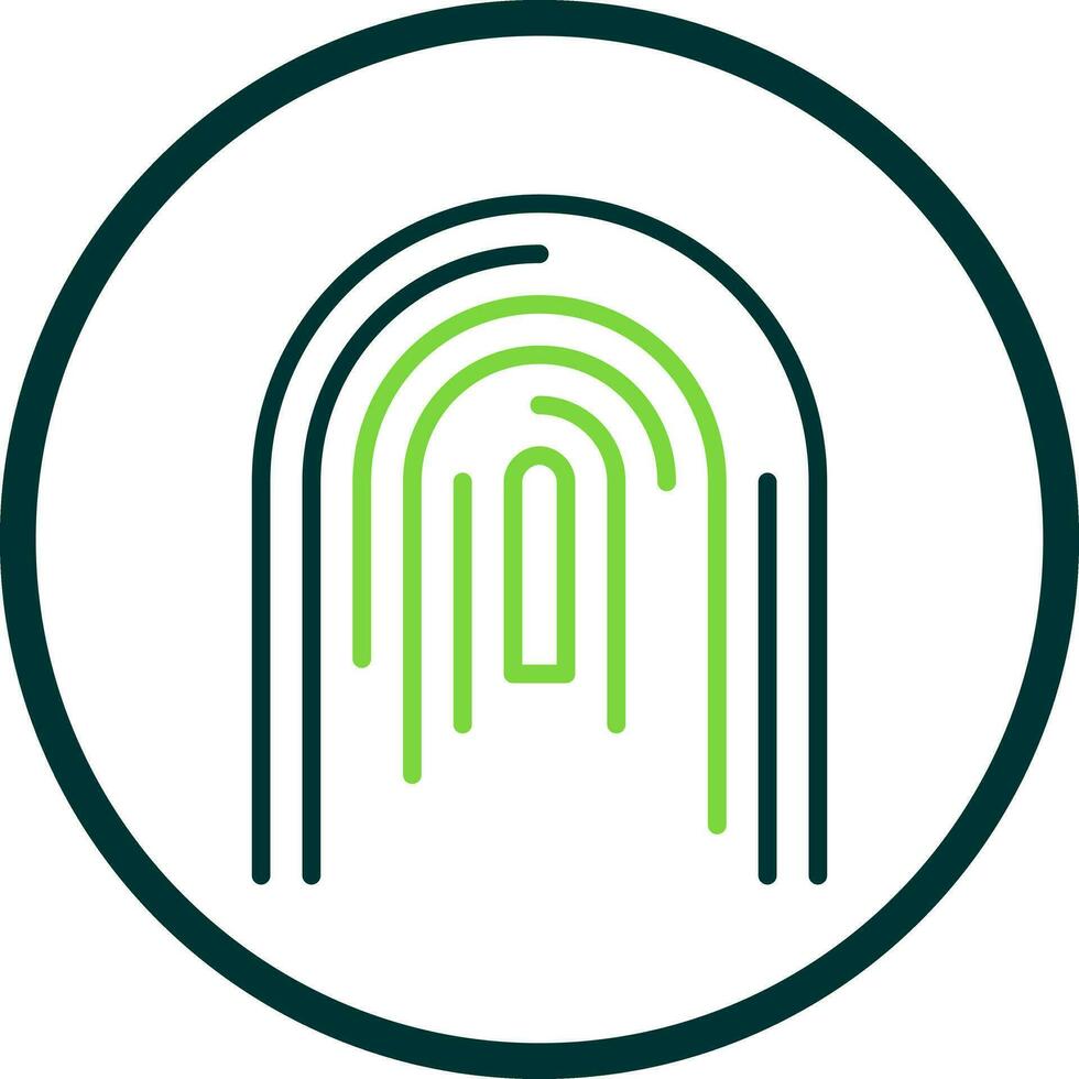 Fingerprint Vector Icon Design