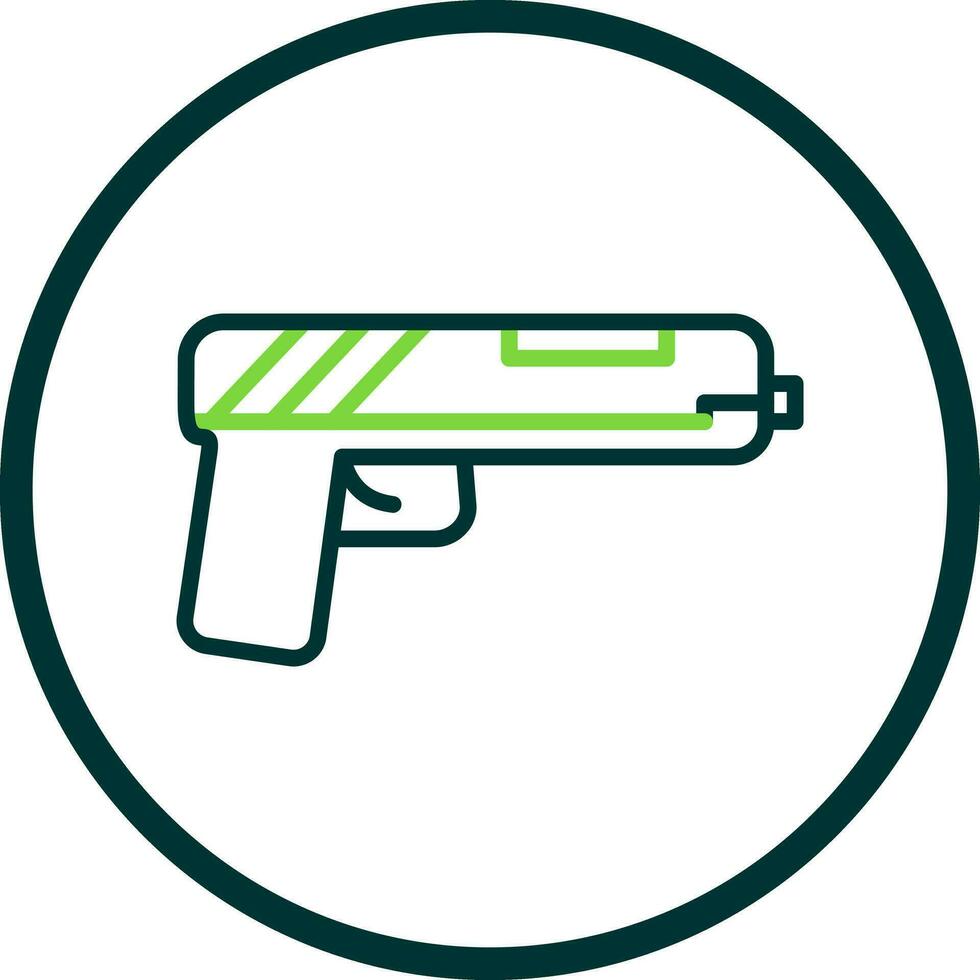 Gun Vector Icon Design