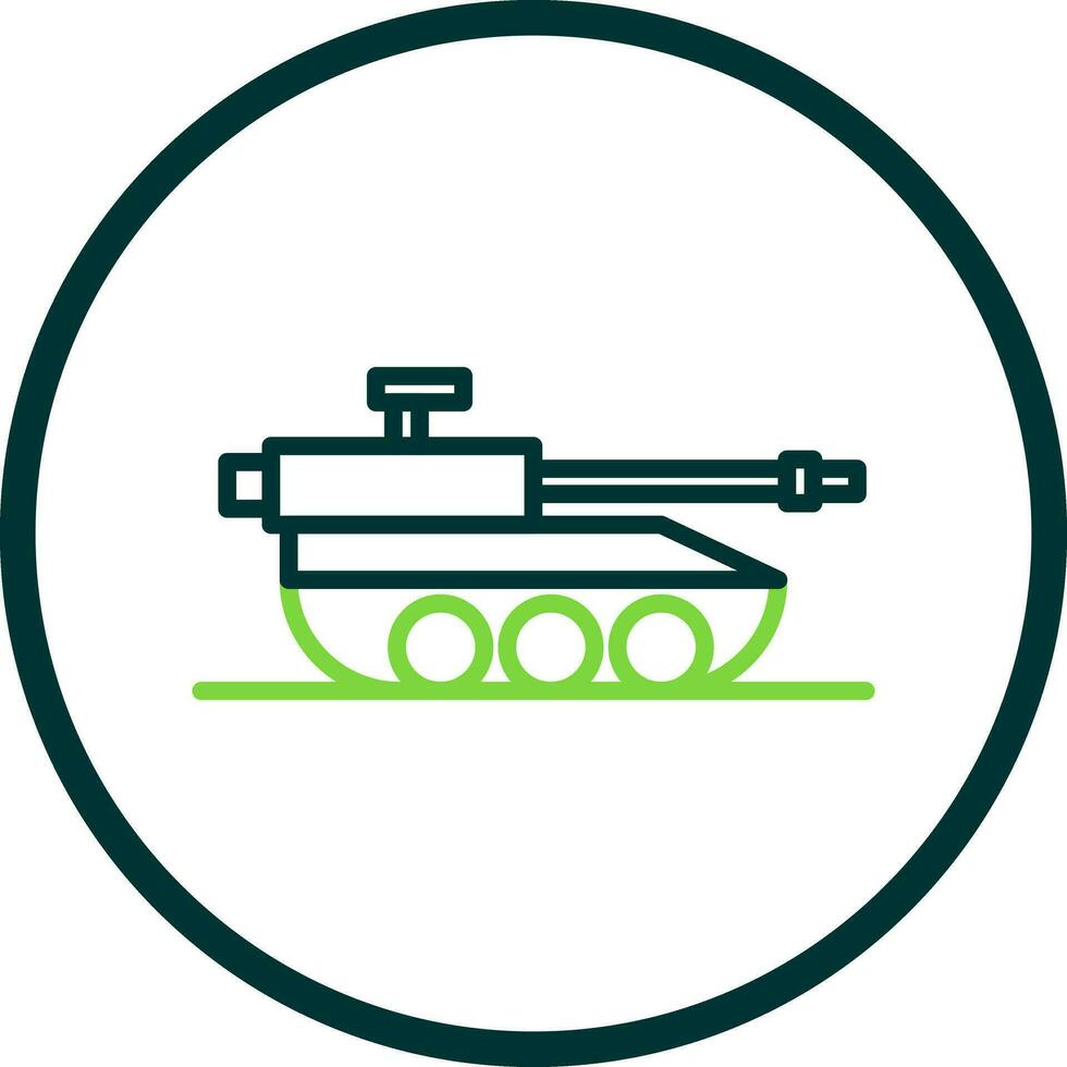 Tank Vector Icon Design