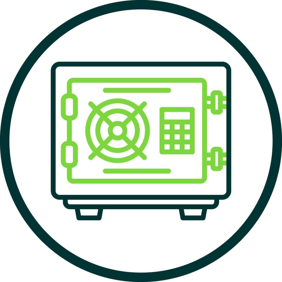 Safe box Vector Icon Design