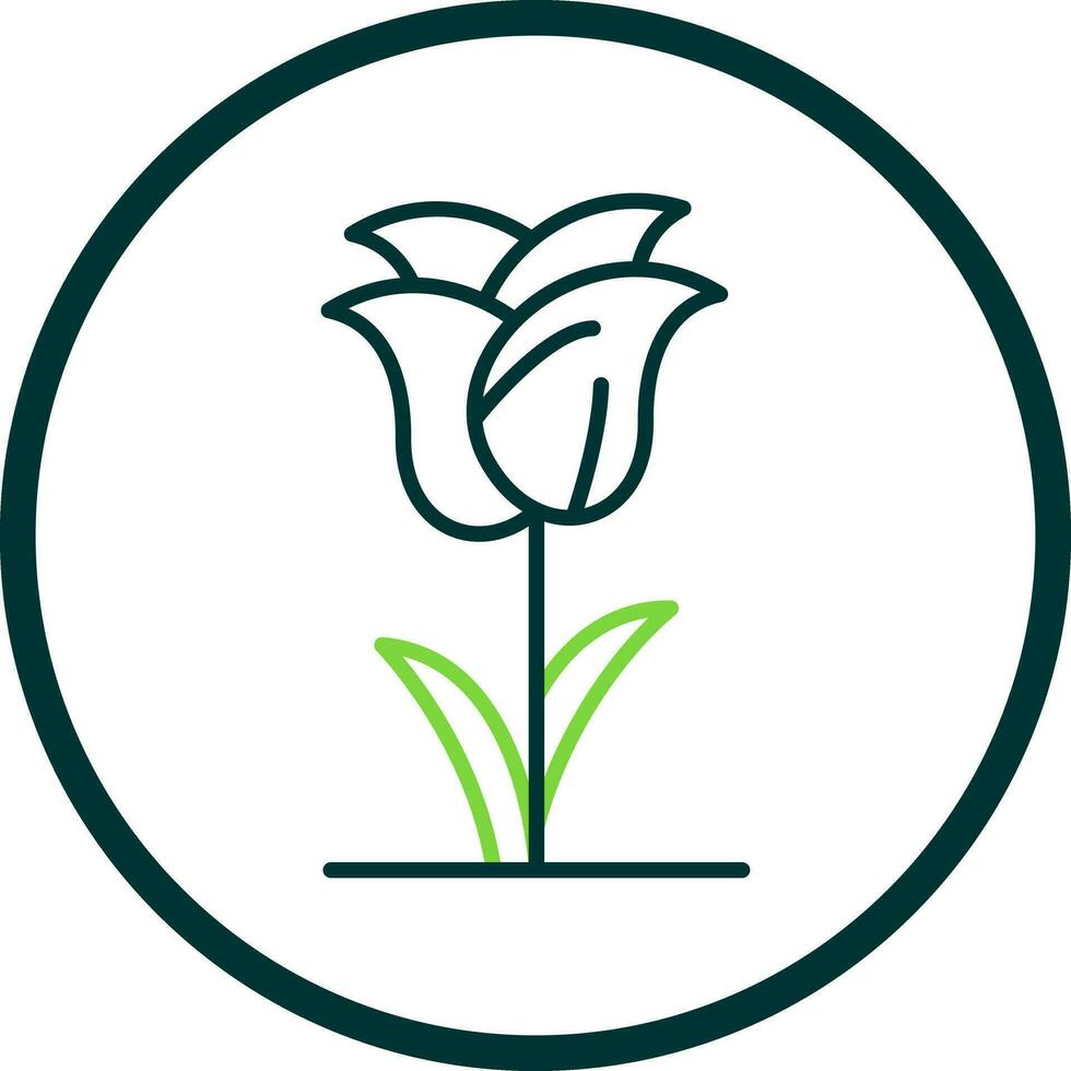 Tulip Vector Icon Design