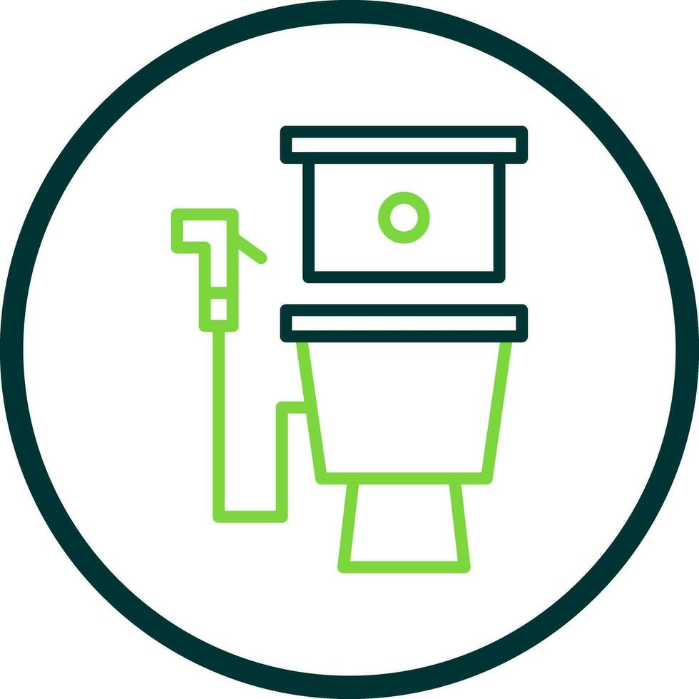 Toilet Vector Icon Design