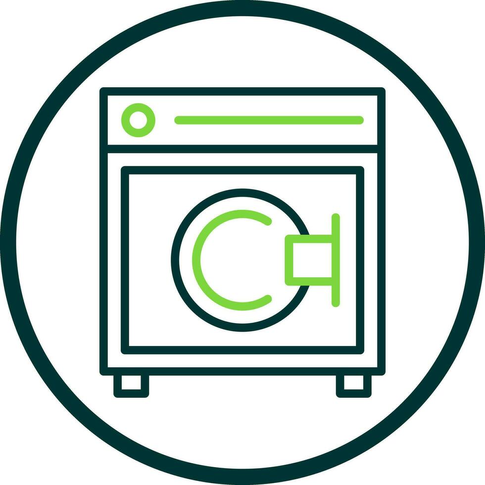 Dry Machine Vector Icon Design