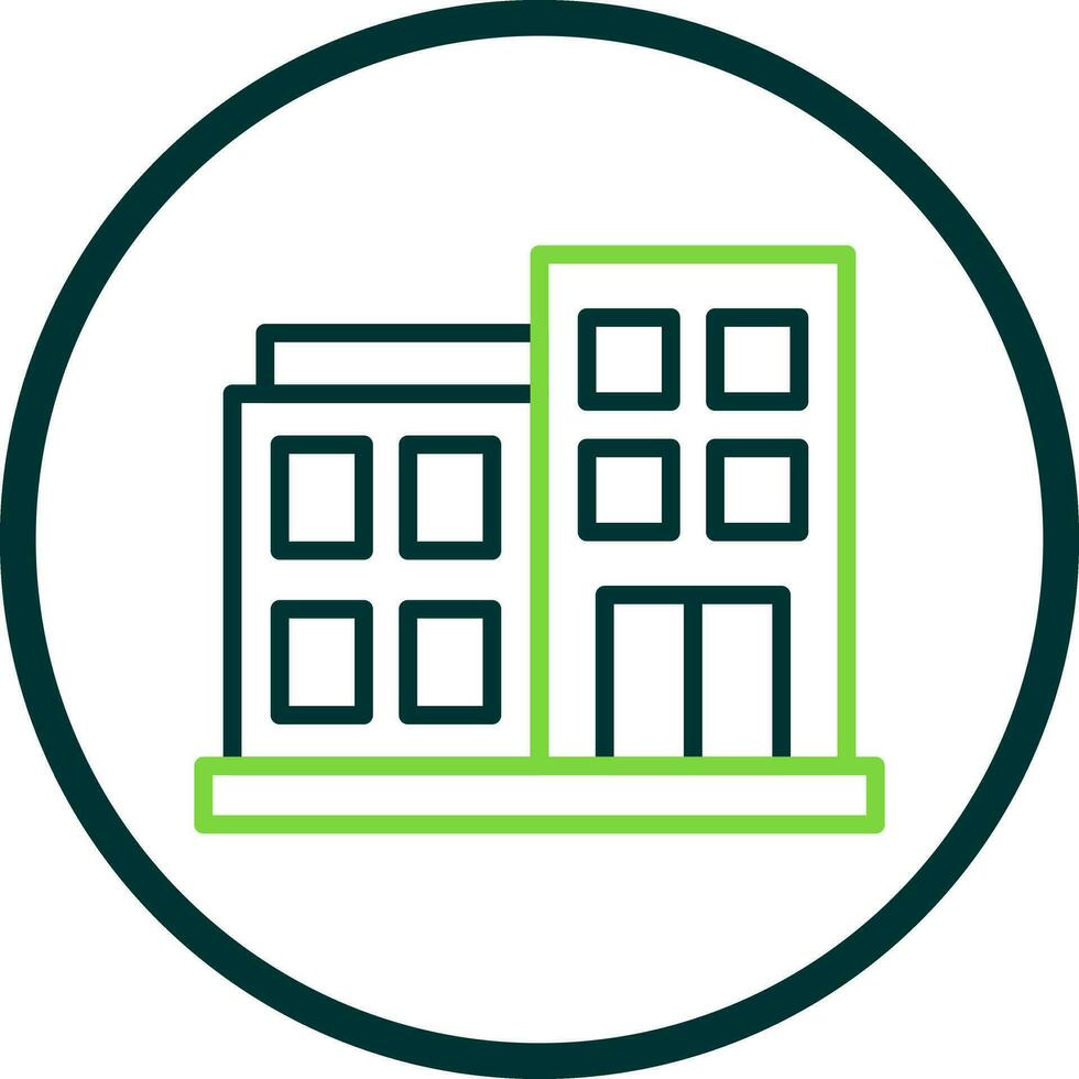 Hospital building Vector Icon Design