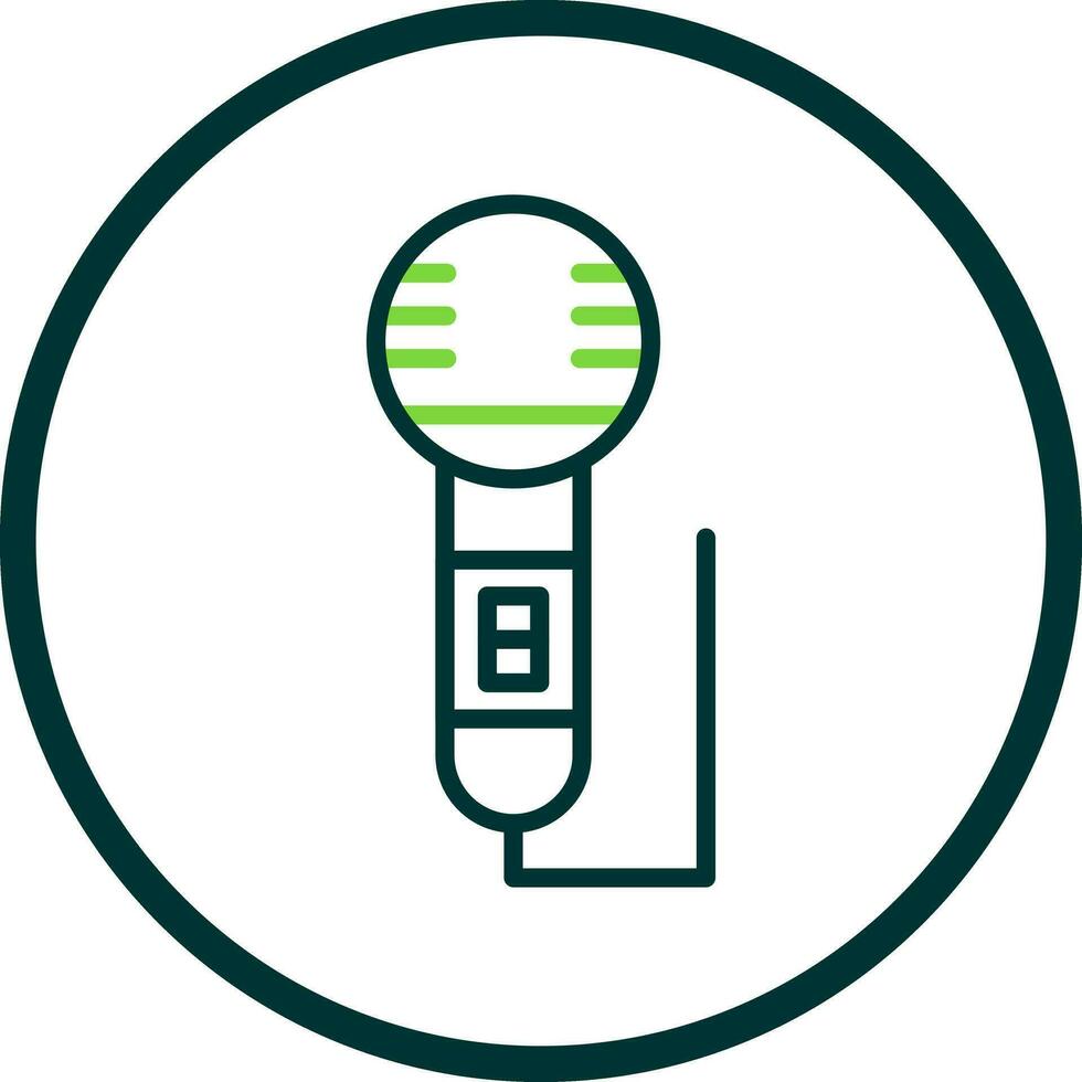 Mic Vector Icon Design