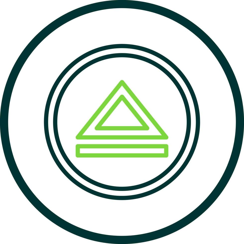 Eject Vector Icon Design