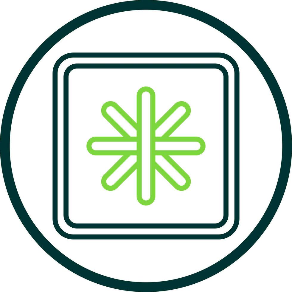Asterisk Vector Icon Design