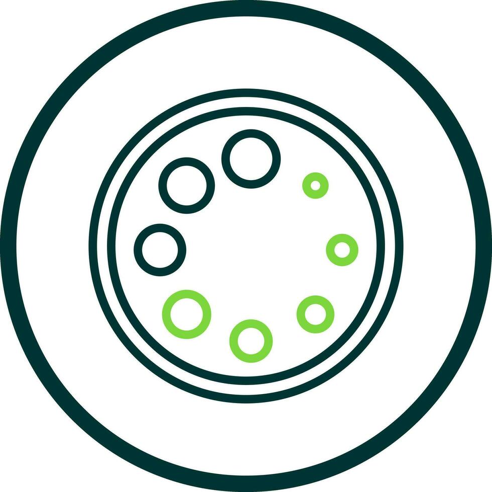 Spinner Of Dots Vector Icon Design