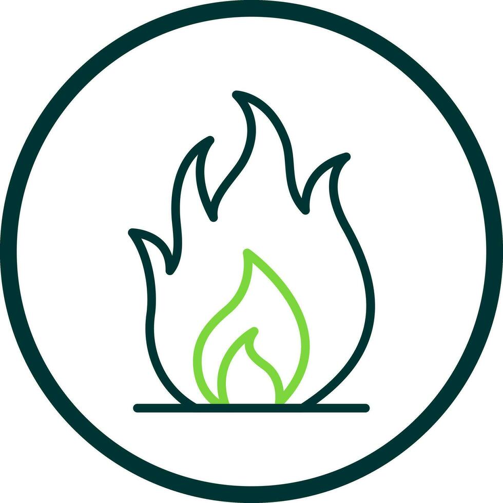 diseño de icono de vector de fuego