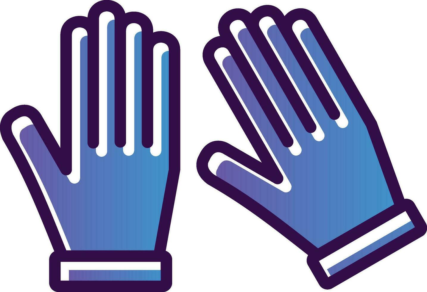 Glove Vector Icon Design