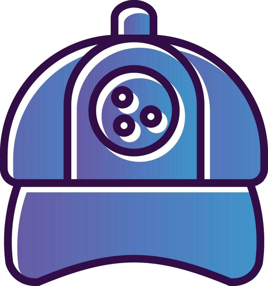 diseño de icono de vector de sombrero